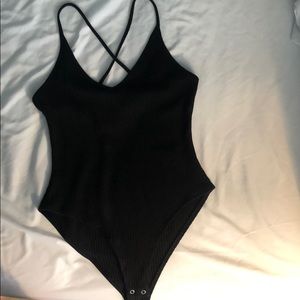 ‼️BOGO‼️NWT Black Bodysuit